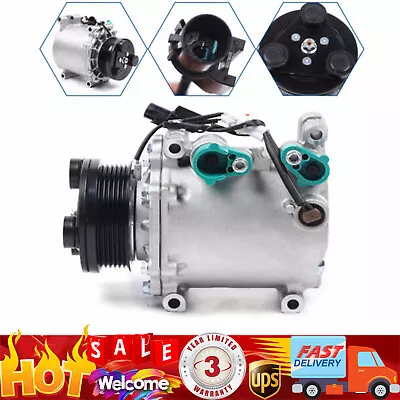 A/C AC Compressor W/ Clutch For 2003 2004 2005 2006 Mitsubishi Outlander 2.4L • $95.95