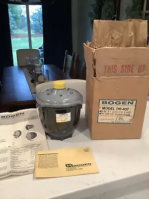 Vintage New Bogen Dr-40t Driver Unit Horn Speaker RARE  • $175