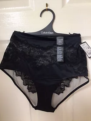 New Calvin Klein Ladies Modern Underwear HW Bikini Size S Stylish Look • £14.99