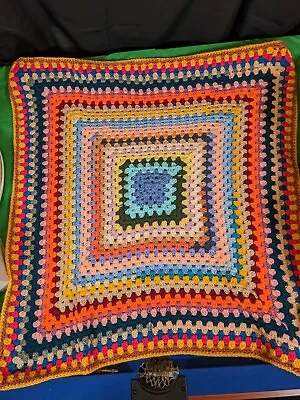 Handmade Crochet Blanket New • £10