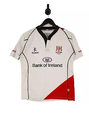 Kukri Ulster 2011/12 Rugby Union Jersey Size Small In White Men's Short Sleeve • £24.99