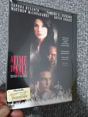 A Time To Kill (DVD 1997) McConaughey Sandra Bullock Samuel L. Jackson   New   • $5.90