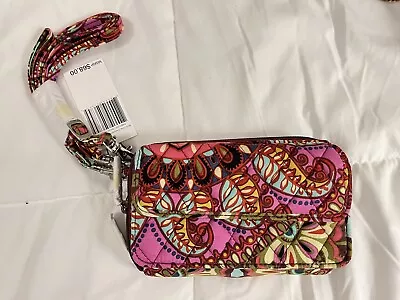 Vera Bradley All In One Crossbody Wristlet Wallet Resort Medallion NWT • $27.50