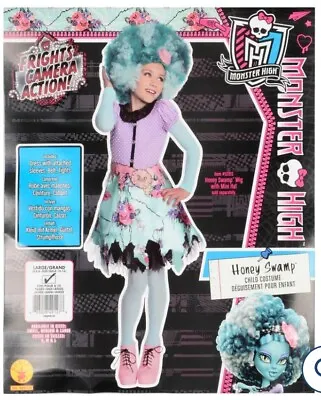 Monster High Kids Fancy Dress Costume Girls Character - Honey Swamp / L • £15.99