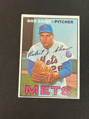 $8 • Buy 1967 Topps Bob Shaw #470  Exmt+  V929
