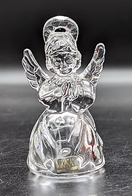 Vintage MIKASA GERMANY Crystal Praying Angel Ornament Figurine “HEAVENLY MUSIC” • $17.99