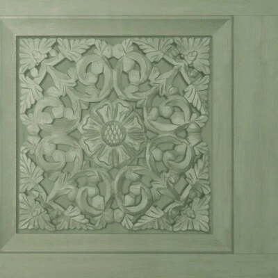 £11.99 • Buy Fine Decor Carved Panel Sage Wallpaper FD43276