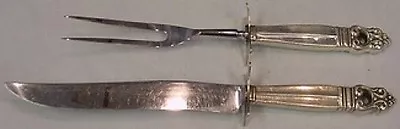 $428.78 • Buy Royal Danish By International Sterling Silver Roast Carving Set 2pc