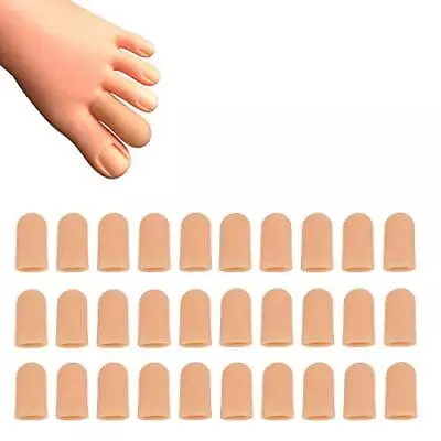 30 Pieces Gel Toe Caps For Little Toe Silicone Toe Protector Toe Covers For Pin • $15.37