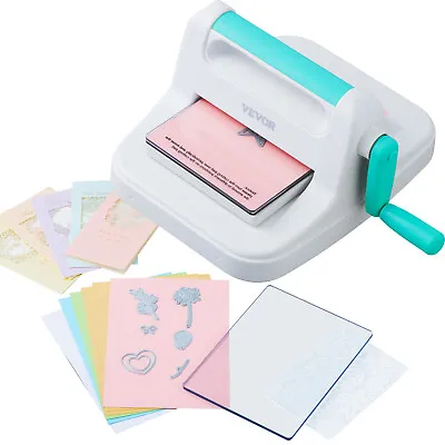 VEVOR Manual Die Cutting Embossing Machine 6  Opening For Art Craft Scrapbooking • $61.99