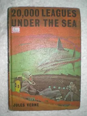 20000 LEAGUES UNDER THE SEA -jules Verne RARE BOOK 1972 • £156.57