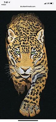 Jaguar Stunning NEW EMBROIDERED SET 2 BATHROOM HAND TOWEL BY LAURA • £24.11