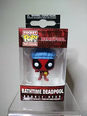 Funko Pocket POP! Bathtime Deadpool Keychain (Marvel Collectors Corp Exclusive) • £7.71