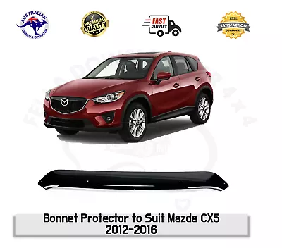 Bonnet Protector Hood Guard Bug Deflector To Suit Mazda CX-5 CX5 2012-2016 • $157.65