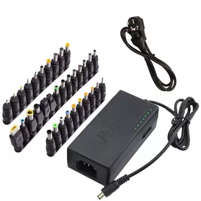 34pcs Universal Power Supply Adapter Adjustable Charger 12V To 24V For PC Laptop • £19.67