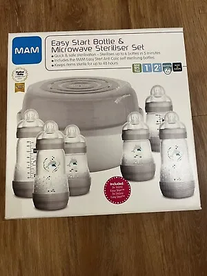 MAM Easy Start Bottle & Microwave Steriliser Set • £61.99