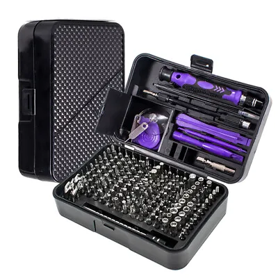 170 In 1 Precision Screwdriver Set PC Phone Laptop Game Consoles Repair Tool Kit • $29.89