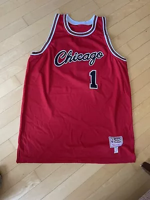 Mitchell And Ness Chicago Bulls Jamal Crawford #1 Jersey SZ 58 • $119.99