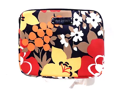 NEW  VERA BRADLEY Neoprene Tablet Sleeve 10x8 Bittersweet Floral IPad Case XLNT • $22