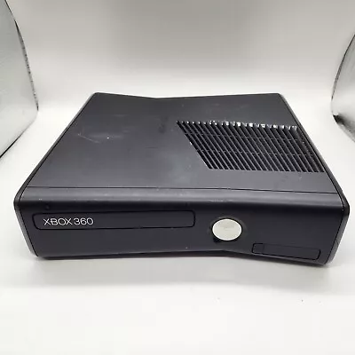 Microsoft Xbox 360 S 250GB Console Gaming System Only Black 1439 - Tested • $59.97