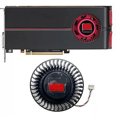 Cooling Fan For AMD Radeon HD6990 6970 6950 6930 6870 Graphics Card Turbo Fan • $10.41