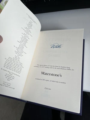 £549.99 • Buy Under The Dome UK S/L Stephen King Signed