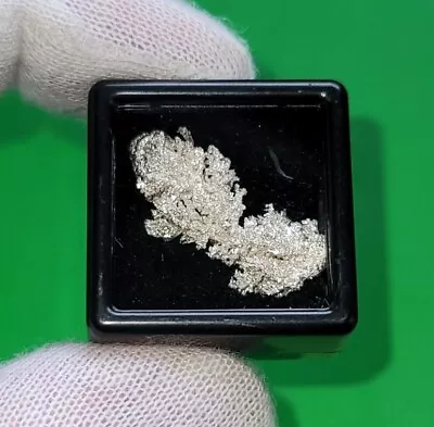 4 Grams (.129 Troy Oz) Ultra Pure .999 + Fine SILVER CRYSTALLINE Nugget W Case • $19.99