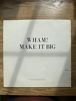 £4 • Buy Wham! - Make It Big 12  Vinyl LP