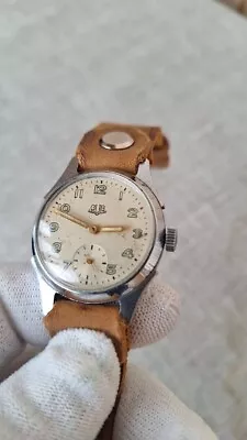 Vintage GUB Glashutte Military Style Wristwatch German Men's Cal. 60-Working • $249