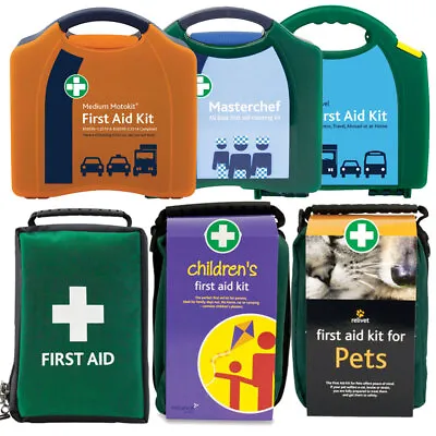 First Aid Carry Kit - Medical Emergency - Home Sports Pets Dogs Car Travel Case • £9.99