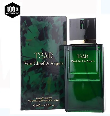 Tsar By Van Cleef & Arpels For Men EDT Cologne Spray 3.4 Oz. New In Box • $499.99