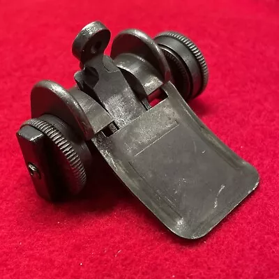 Original USGI WWII M1 Garand Springfield Type III Complete Rear Sight Lockbar • $149.95