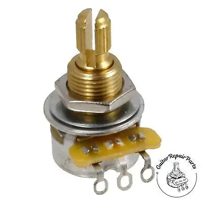 CTS 250K Mini Potentiometer Audio Taper Brass Split-Shaft • $4.81