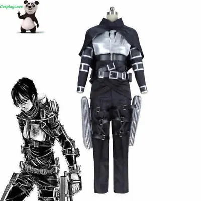 Attack On Titan Shingeki No Kyojin Final Season Mikasa Ackerman Cosplay Costume • $33
