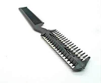 1 X Hair Razor Comb Hair Cutting Thinning DIY Trimmer With Blades Double Sides • £2.99