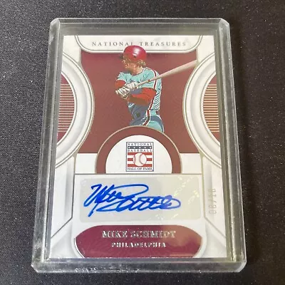 2023 National Treasures Baseball Mike Schmidt Hall Of Fame Auto 08/10 Phillies • $26