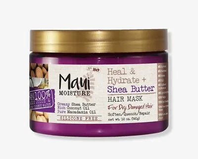 1 Maui Moisture Heal & Hydrate + Shea Butter Hair Mask Leave In Conditioner • $15