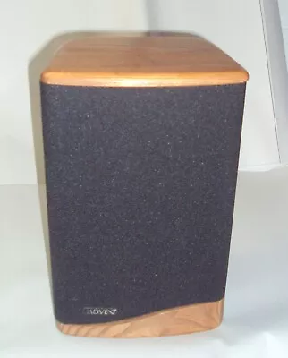 Single Advent Mini Advent II Bookshelf Speaker Made In USA Wood Shell • $44.99