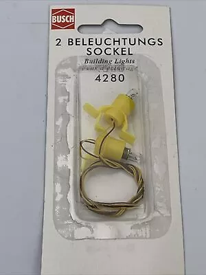 Busch 4280 All Scale Building Lights 14-16 Volts NIB HO N Z O NIP • $11