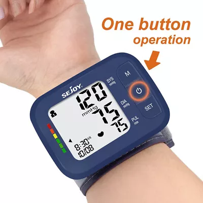 SEJOY Digital Blood Pressure Monitor Heart Rate Monitor Automatic BP Machine • $20.90