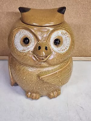 10  Vintage McCoy Brown Owl Cookie Jar #204 Woodsy Owl USA Grandma Cottage Core • $20