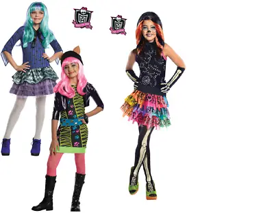 Monster High Twyla Howleen Skelita Calaveras Child Costume • $34.99