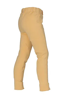 Shires Wessex Childrens Childs Horse Riding Jodhpurs Canary Yellow Navy  • £13.95