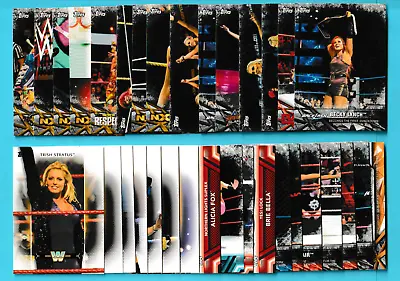 $1 • Buy 2017 Topps WWE Women's Division - Pick One - Fill Your Set 