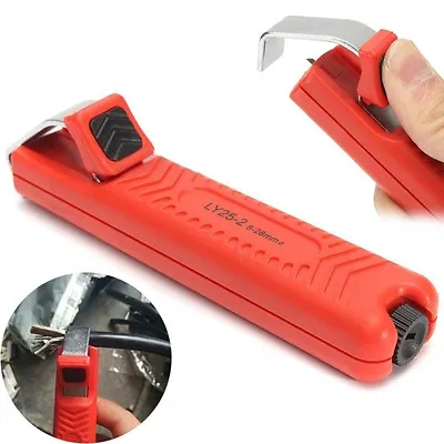 Wire Stripper Stripping Cutter Plier Crimping Tool 8-28mm For PVC Rubber Cable • £7.56