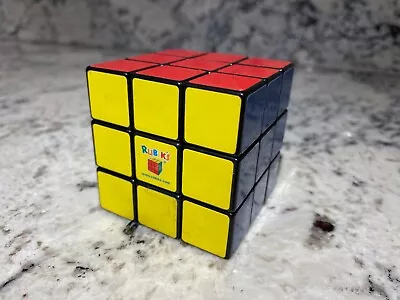 RUBIK'S CUBE Vintage Puzzle Toy 2.25  X 2.25” Optimist International Branding • $18