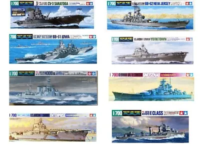 Tamiya Waterline Series 1:700 Ship Model Kits Choice Available • £19.99