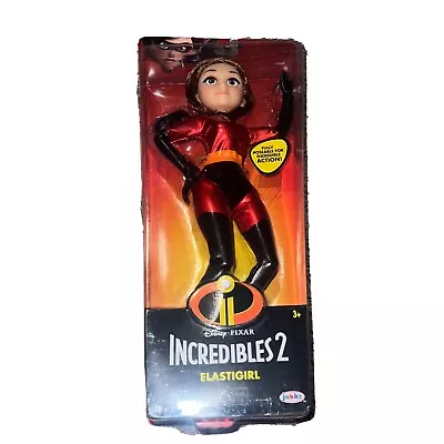 ELASTIGIRL + Deluxe Costume Disney Mrs Incredibles 11  Articulated Doll Jakks • $19.95