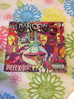 Maroon 5 Overexposed CD Limited Target Edition 2012 Used Very Good A&M/Octone • $6