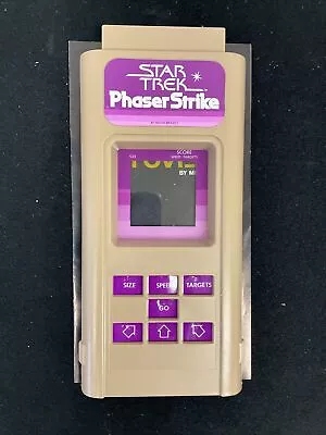 Vintage Microvision Game Star Trek: Phaser Strike 1979 • $19.99